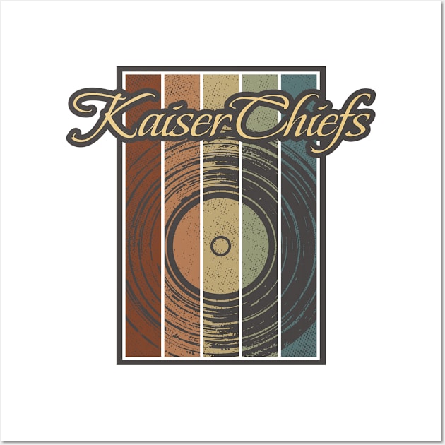 Kaiser Chiefs Vynil Silhouette Wall Art by North Tight Rope